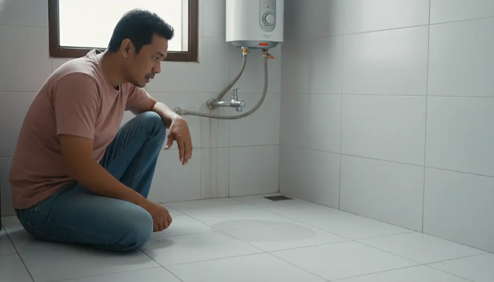 Mengenali Tanda-tanda Awal Pipa Water Heater Bocor