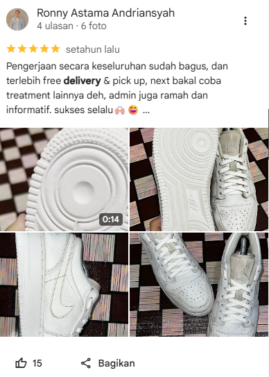 Ulasan Pelanggan Setia Sneakershoot