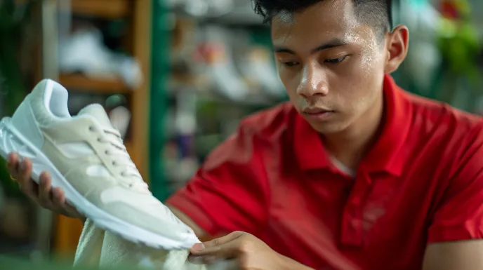Menyesuaikan jadwal berdasarkan jenis sepatu