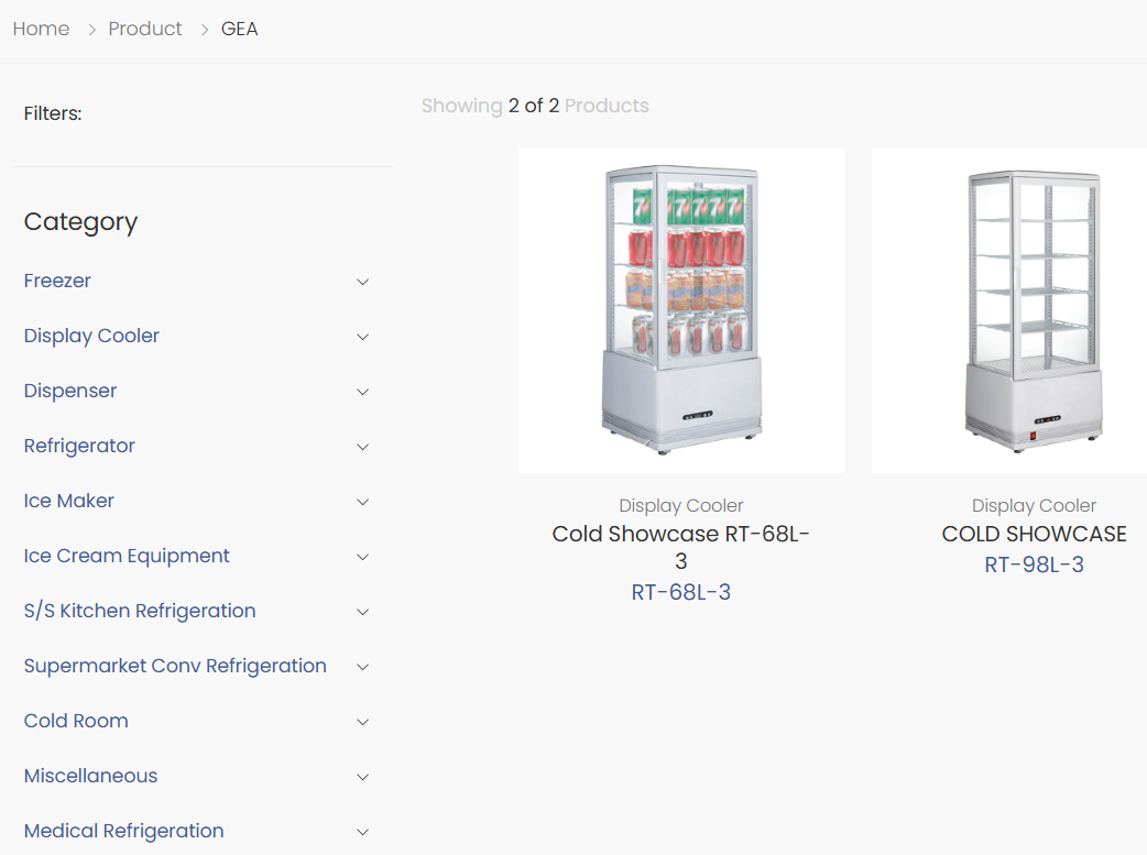2. GEA: Inovasi dan Desain Elegan