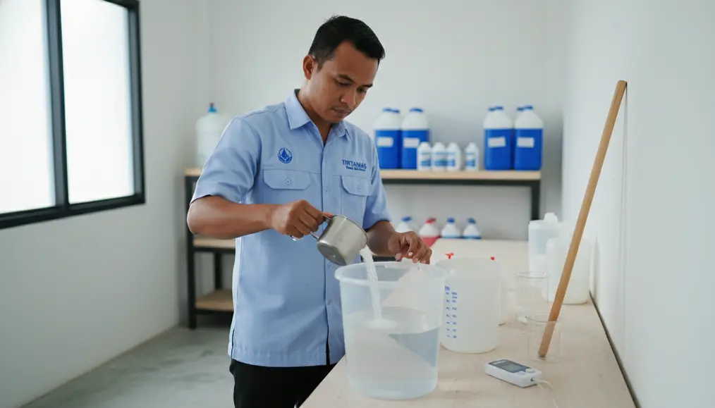 Langkah-langkah Penjernihan Air Sumur dengan Tawas (Proses yang Benar)