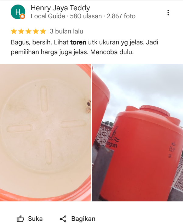 Testimoni Pelanggan Home Steril
