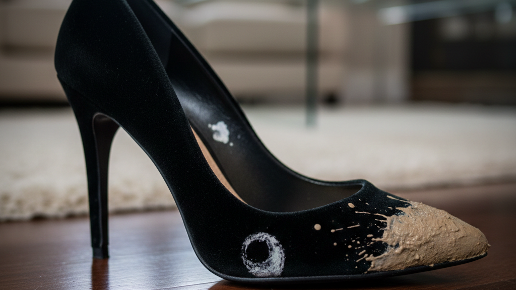Mengatasi Noda Sepatu Beludru dengan Lembut