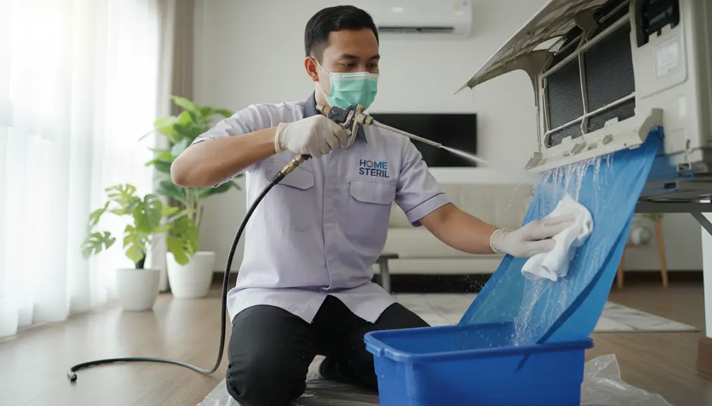 Mengapa kamu harus memilih jasa Cuci AC Split di Home Steril?