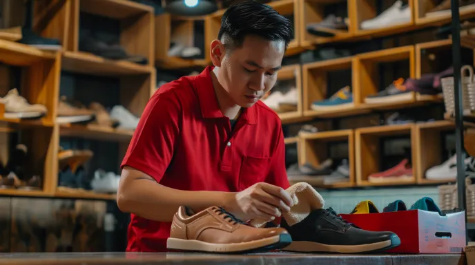 Bahan sensitif seperti suede membutuhkan perhatian ekstra