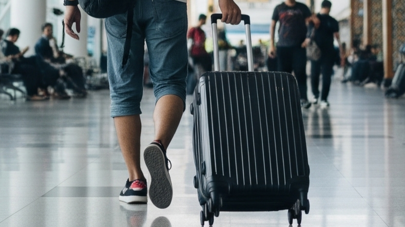 Teknik Menarik Koper yang Benar