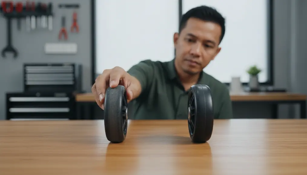 Mengenal Lebih Dalam Material Roda Koper: Nylon vs. ABS