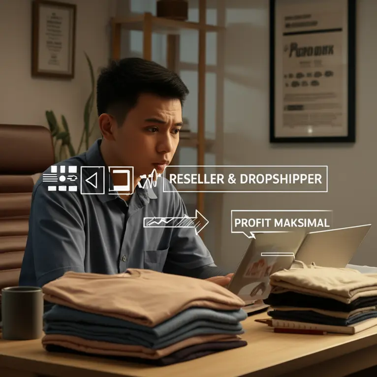 Strategi Penjualan Baju Satuan Lewat Reseller & Dropshipper: Rahasia Maksimalkan Untung
