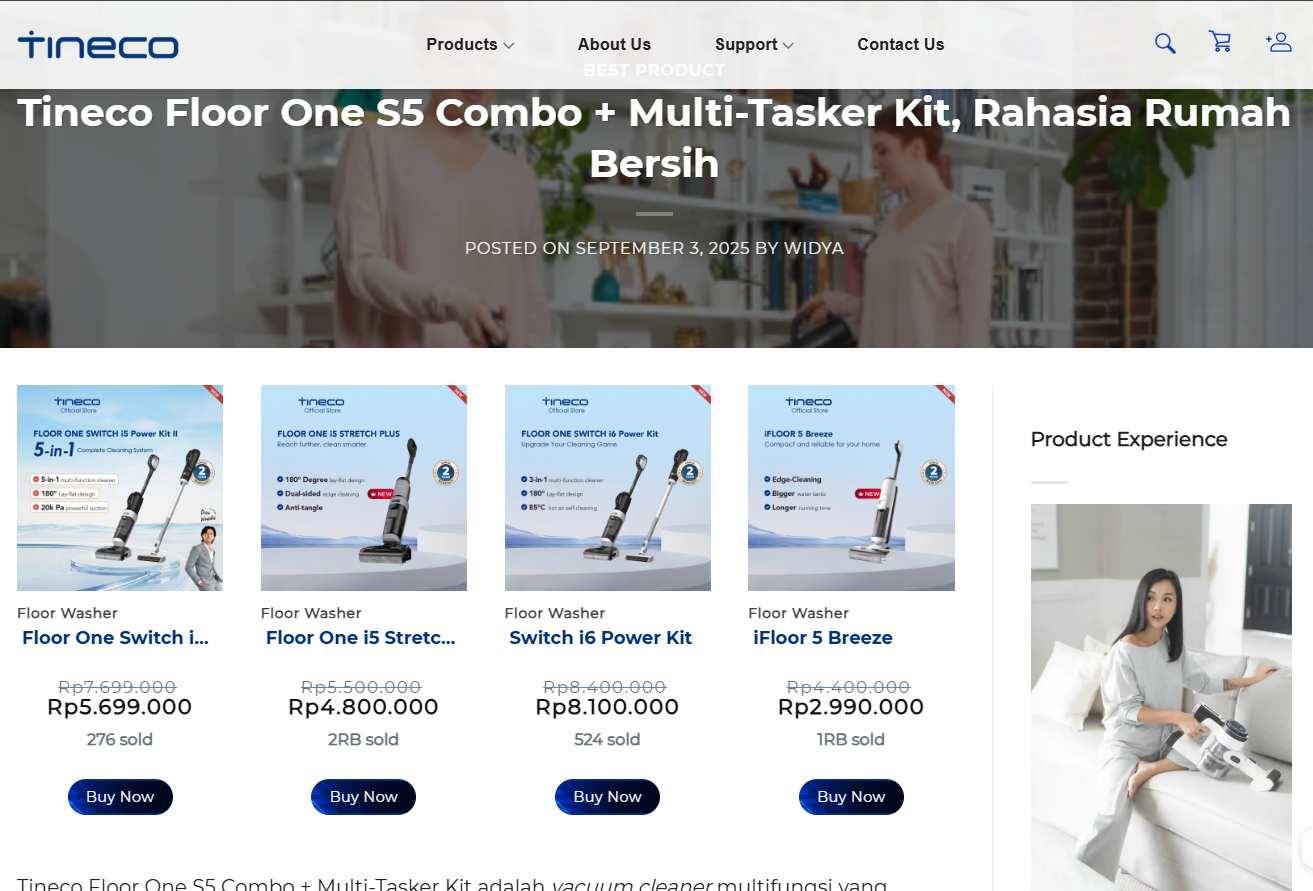 Tineco Floor One S5 Combo