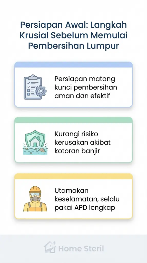 Persiapan Awal: Langkah Krusial Sebelum Memulai Pembersihan Lumpur