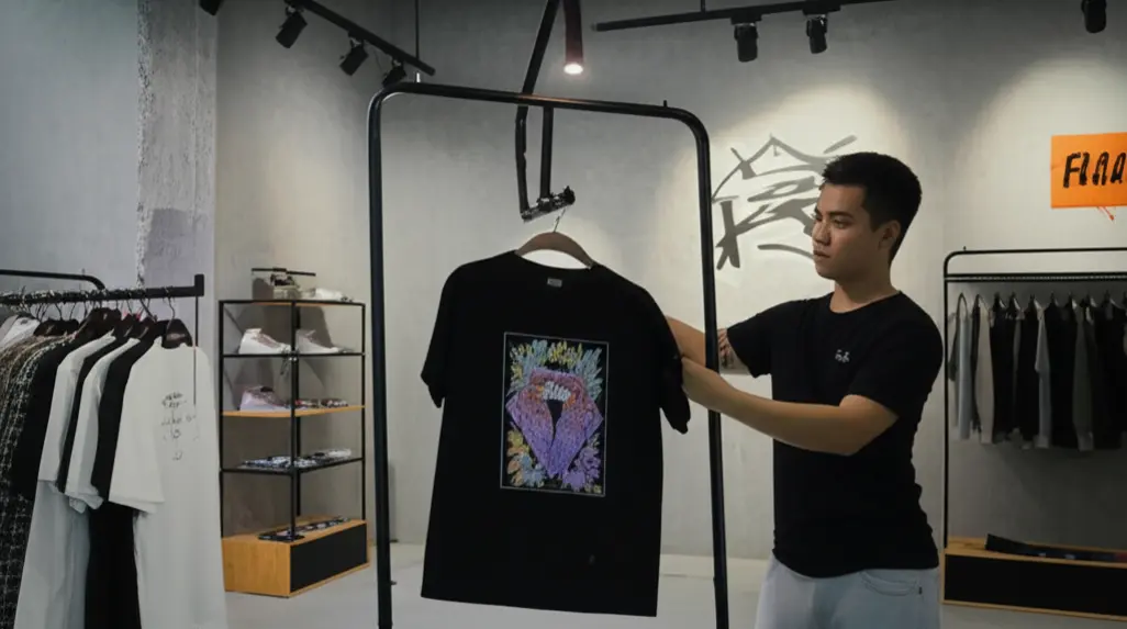 Jasa Desain Interior Toko Distro Modern & Fungsional di Jakarta