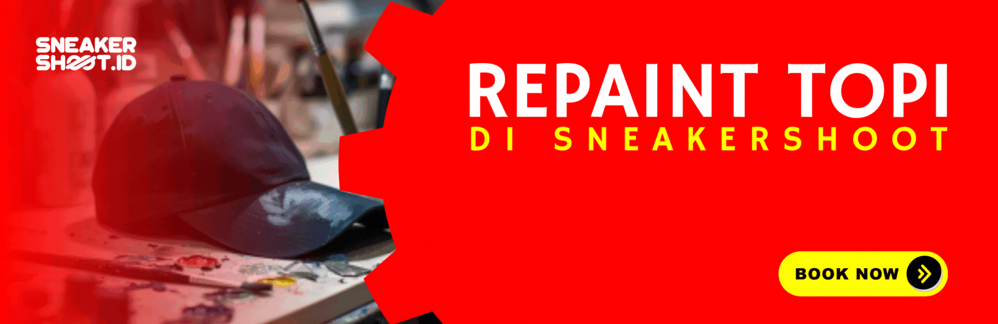 Repaint Topi di sneakershoot.id.