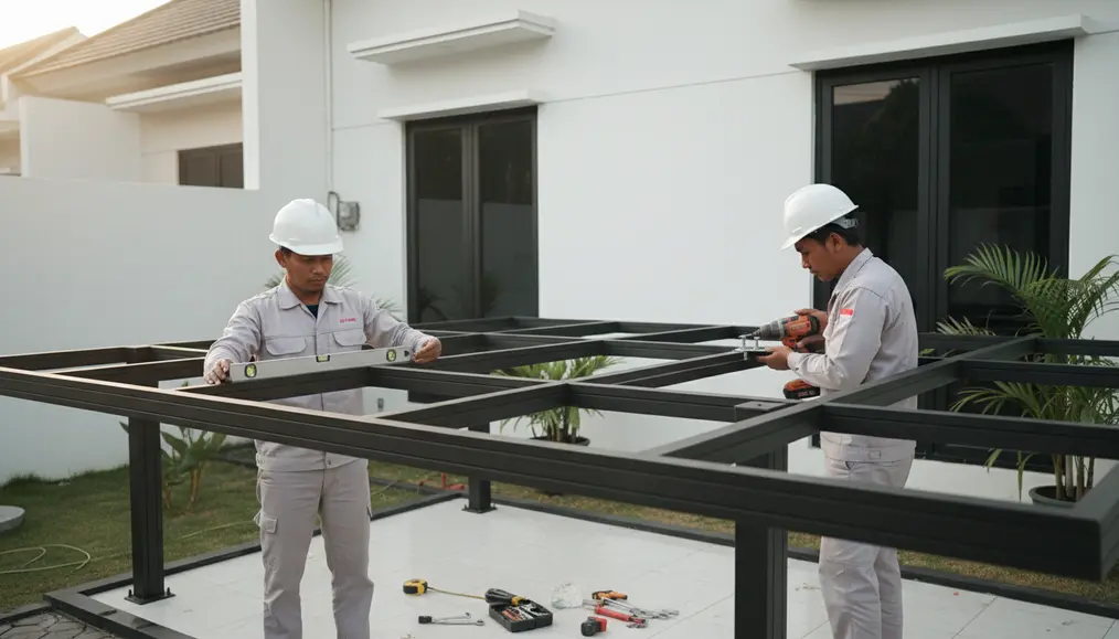 Layanan Profesional untuk Pemasangan Kanopi di Jakarta Barat