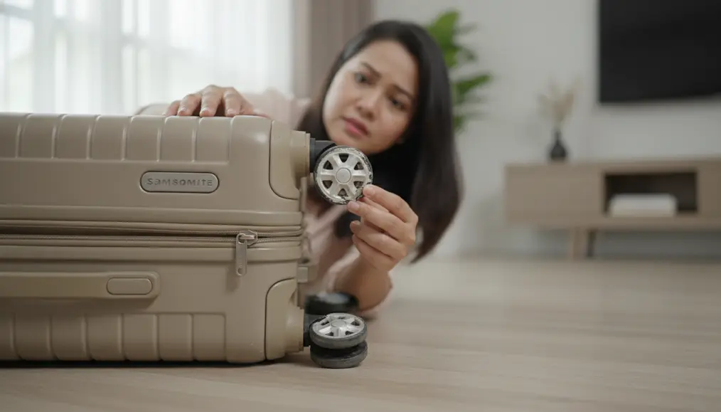 Masalah Umum pada Roda Koper Samsonite: Mengapa Sering Rusak?