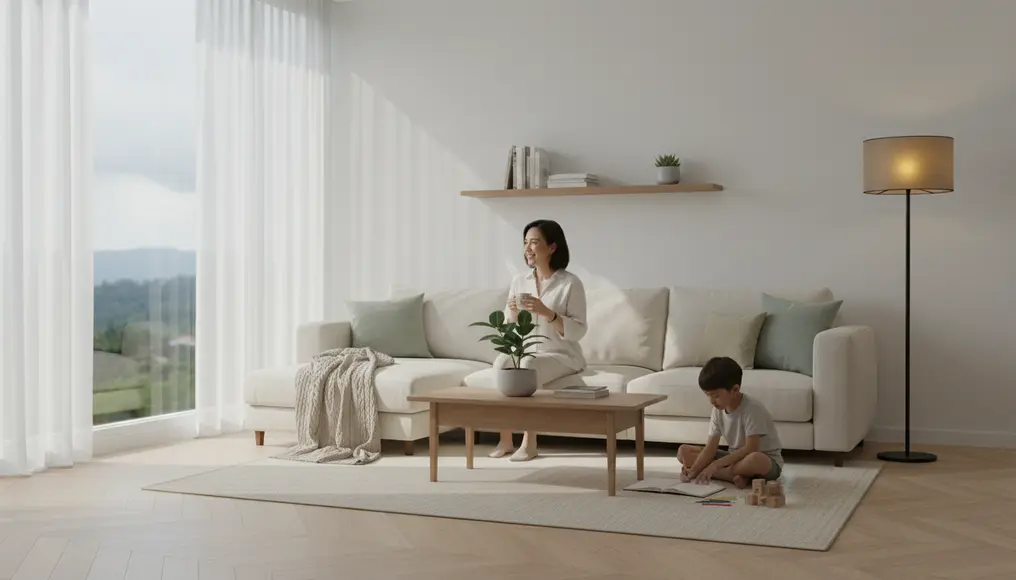 Jasa Desain Interior Rumah Scandinavian yang Hangat di Malang yang Dingin