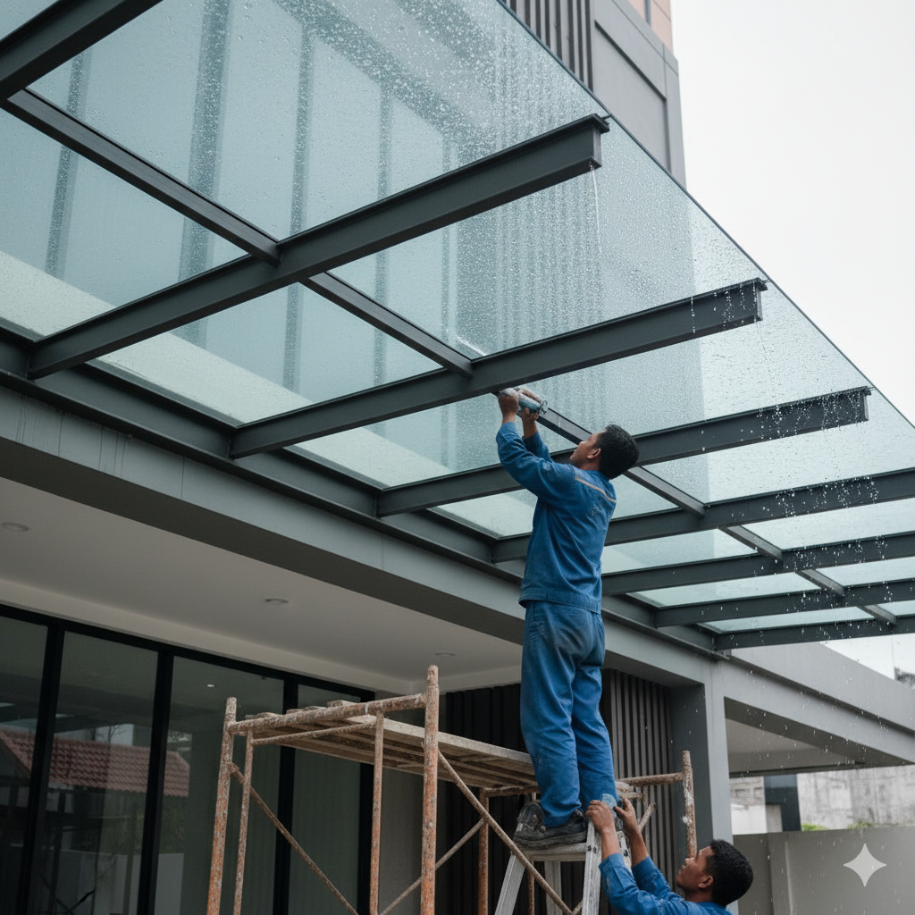 Memilih Sealant Elastis (Silikon Netral) untuk Mencegah Kebocoran