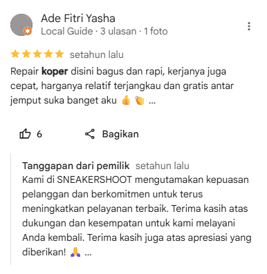 Testimoni Pelanggan: Rating Jasa Perbaikan Koper di Home Steril