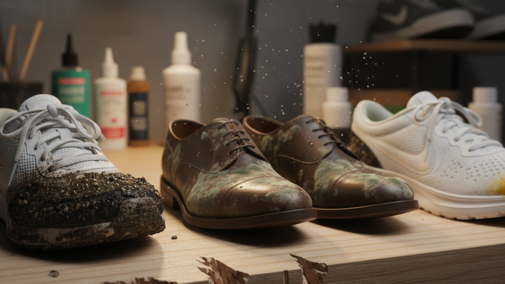 Masalah Umum: Bau Tak Sedap dan Jamur pada Sepatu