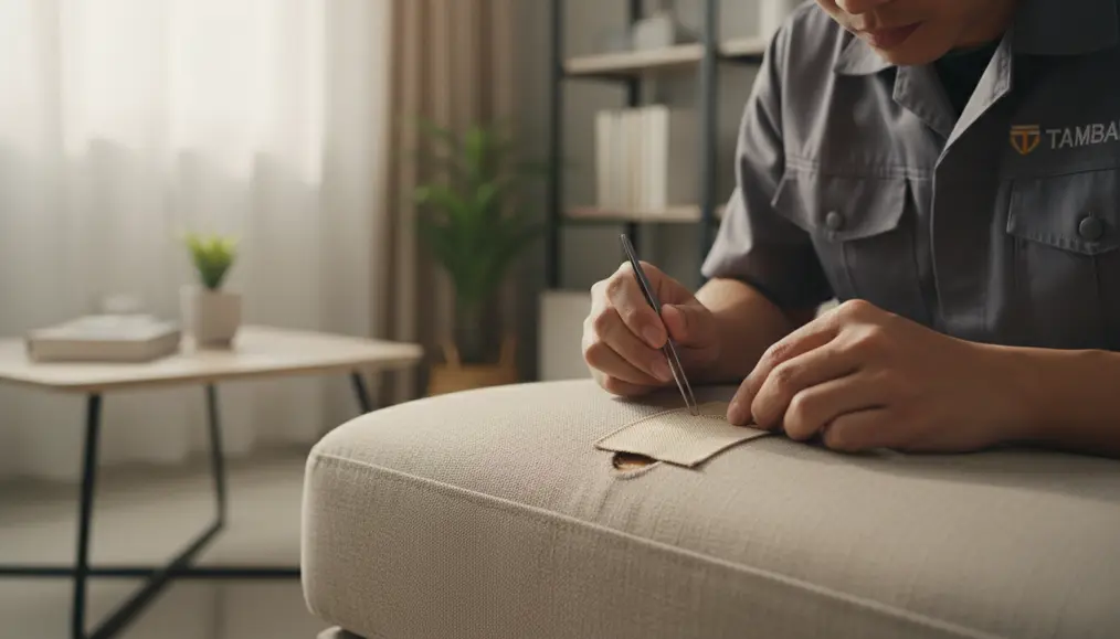 Metode Efektif (Tambal) untuk Mengatasi Sofa Bolong dan Sobek Kecil