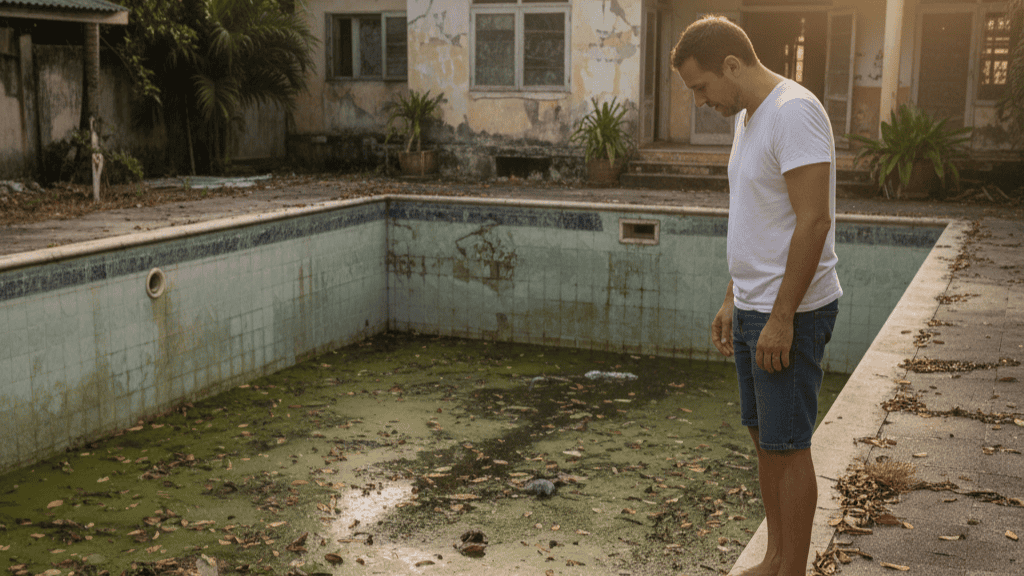Kolam Renang Cepat Kotor