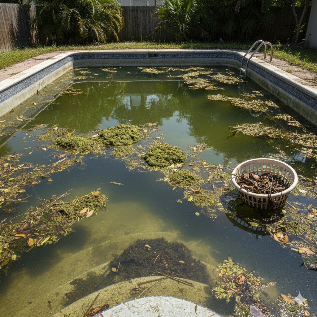 Penumpukan Zat Organik dan Kotoran