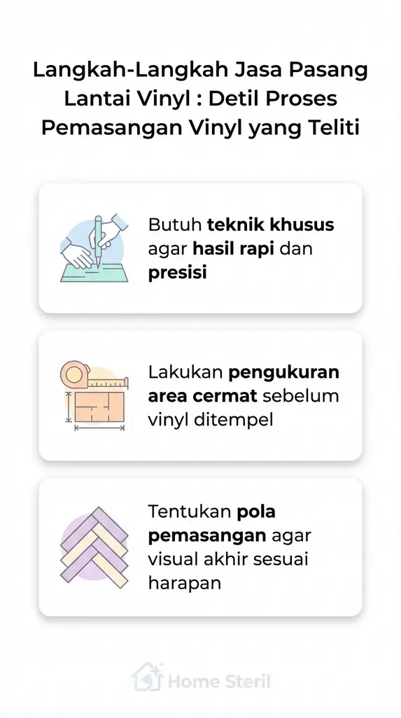 Langkah-Langkah Jasa Pasang Lantai Vinyl : Detil Proses Pemasangan Vinyl yang Teliti