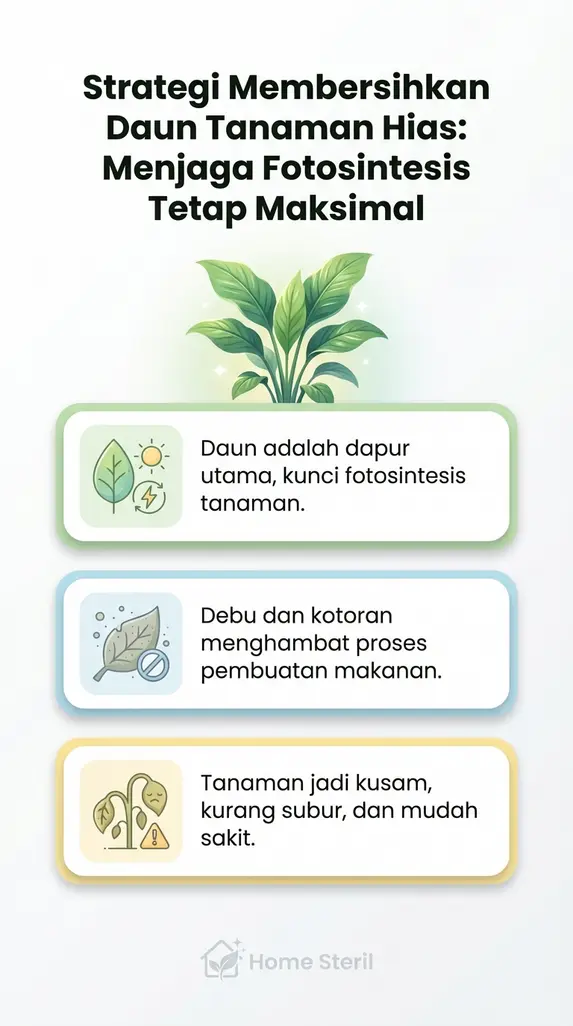 Strategi Membersihkan Daun Tanaman Hias: Menjaga Fotosintesis Tetap Maksimal