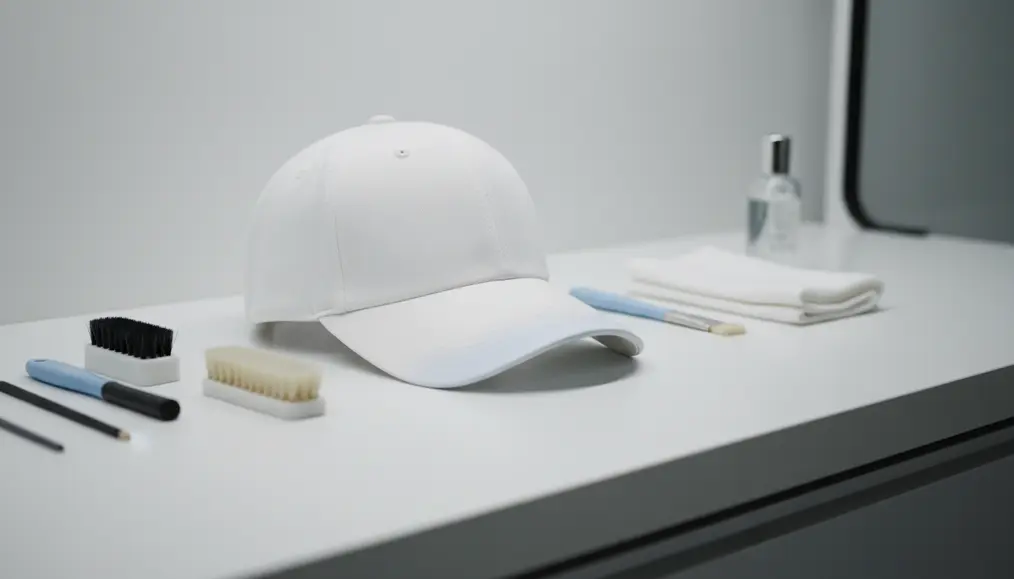 Solusi Topi Putih Kelunturan Warna Lain (Color Bleeding)