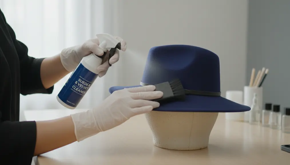 Alat dan Teknik Jitu untuk Cuci Topi Suede & Beludru