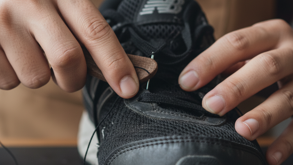 Cara Memperbaiki Jaring Sepatu yang Sobek Sendiri di Rumah