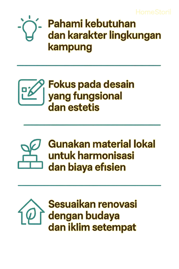 Strategi Efektif untuk Renovasi Rumah di Kampung