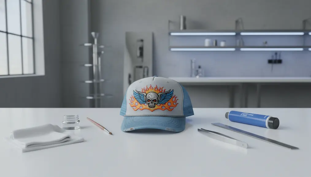 Recoloring Topi Trucker Von Dutch / Ed Hardy (Y2K Fashion Restoration)