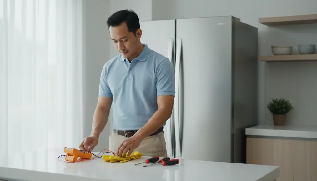 Persiapan Sebelum Melakukan fridge electrical leakage test