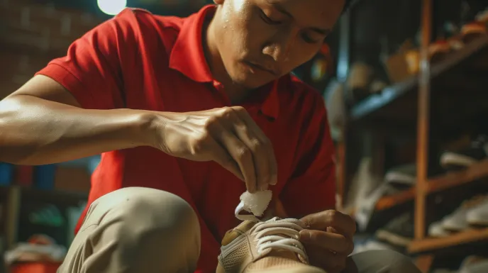 Pemutih tali sepatu: Menyulap tali sepatu yang menguning