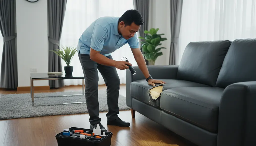 Kapan Harus Memanggil Spesialis Sofa Kulit Berpengalaman?