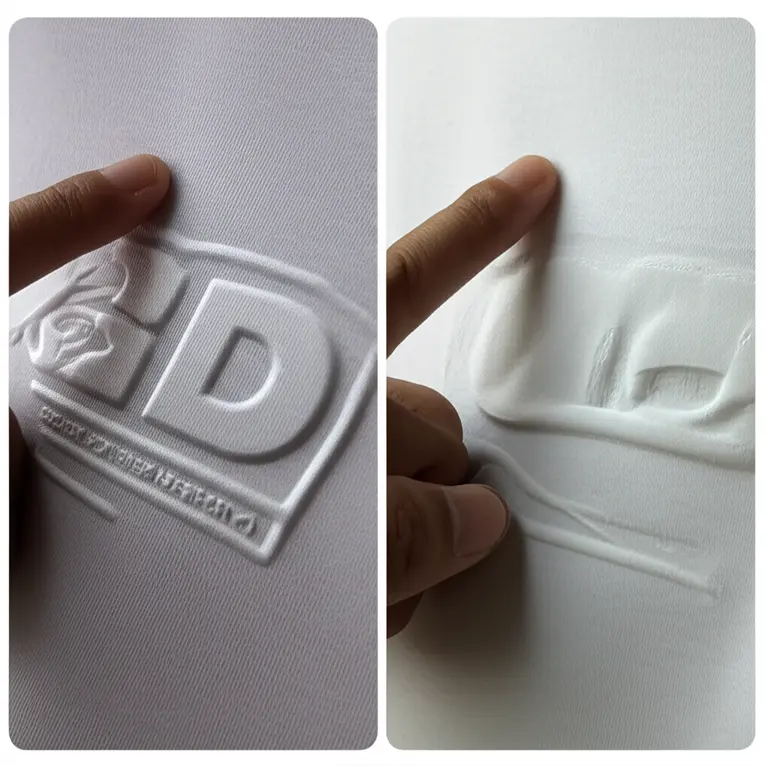 Panduan Desain Sablon Kaos dengan Efek Taktil (3D/Emboss): Ciptakan Sentuhan Unik yang Memukau