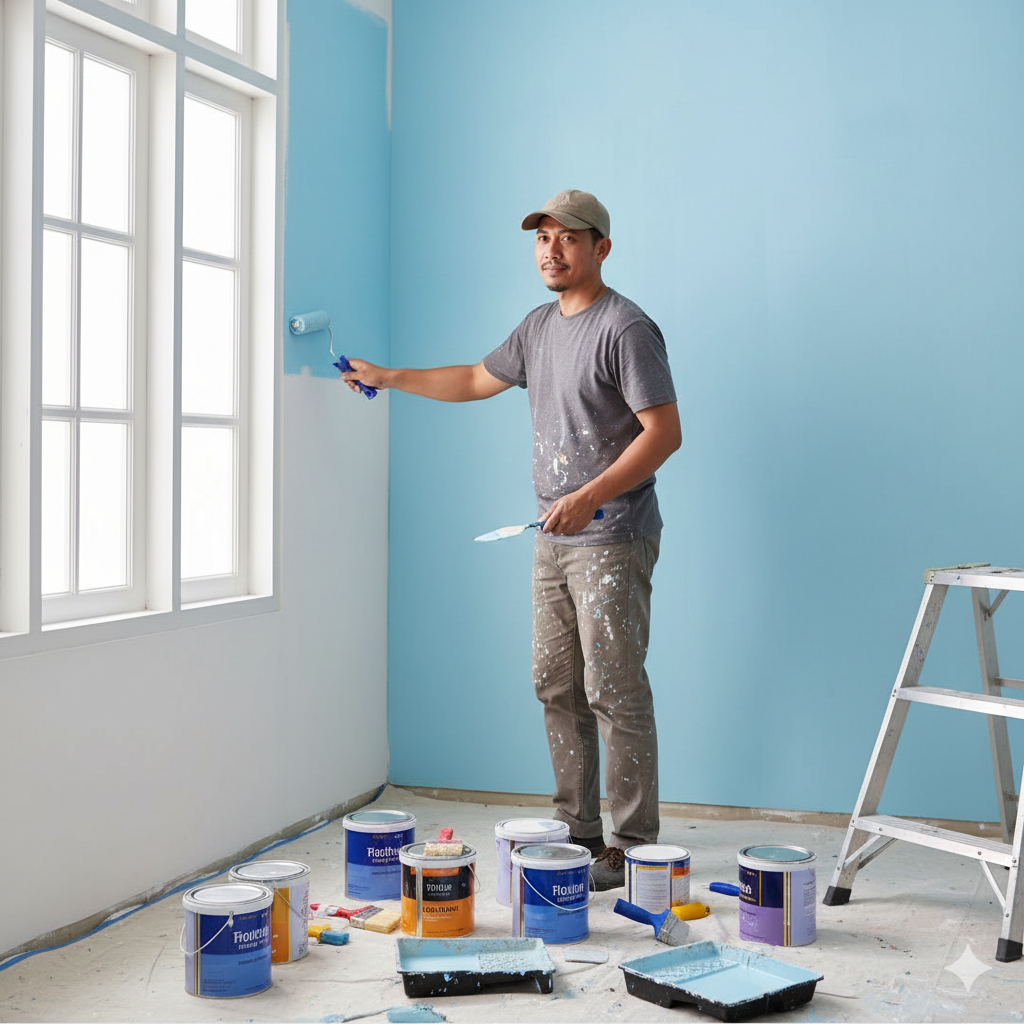 Teknik Pengecatan Efektif: Rahasia Tukang Cat Berpengalaman