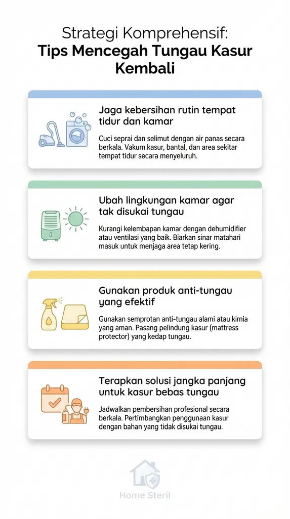 Strategi Komprehensif: Tips Mencegah Tungau Kasur Kembali
