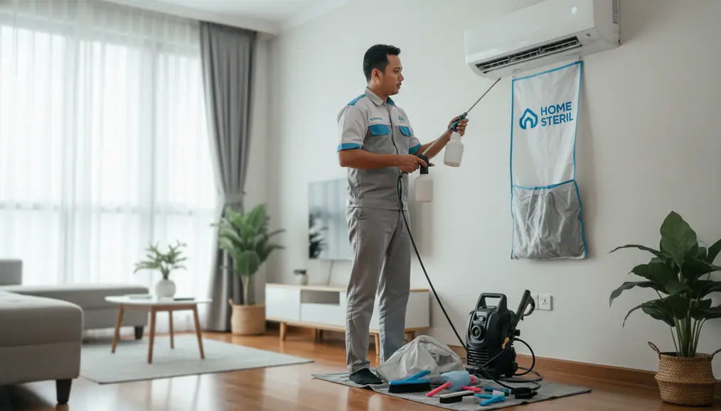 Mengapa kamu harus memilih jasa Cuci AC Split di Home Steril?