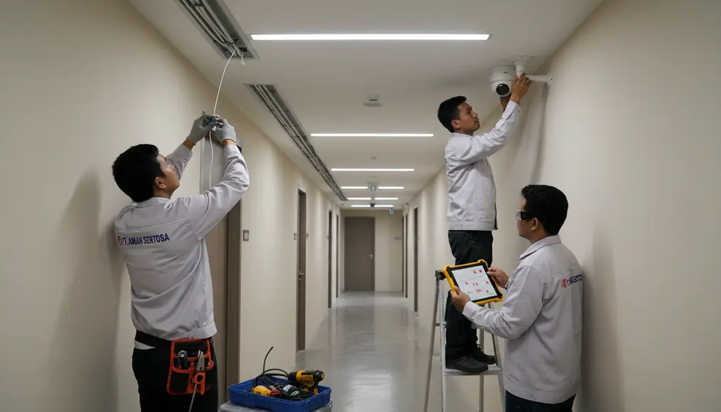 Proses Instalasi Profesional dan Terencana