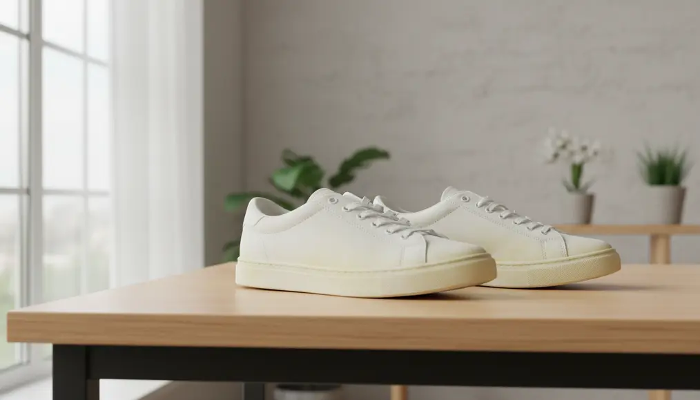 Mengapa Sepatu Sneakers Putih Rentan Menguning?