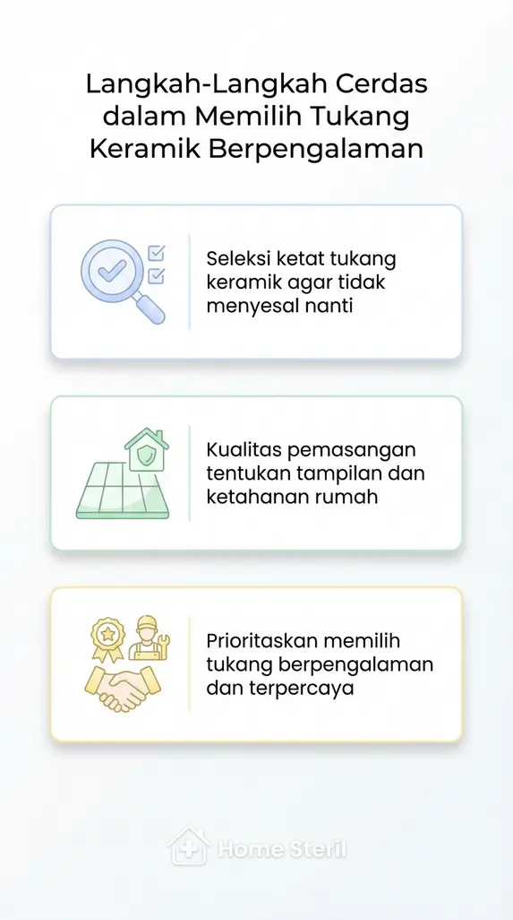 Langkah-Langkah Cerdas dalam Memilih Tukang Keramik Berpengalaman