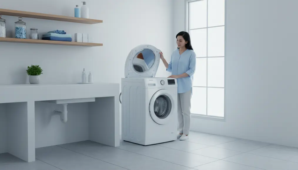 Mengapa kamu harus memilih jasa **Bersihkan Mesin Cuci Top Loading** di Home Steril?