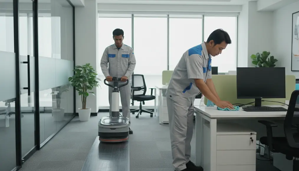 Strategi Pembersihan Komprehensif untuk Kantor Padat Pengunjung