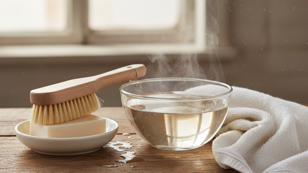 Sabun Cuci Piring dan Air Hangat Sebagai Standar Deep Cleaning