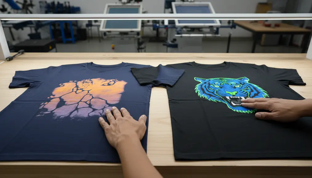 Perbandingan Sablon Discharge vs. Sablon Lain: Mengapa Memilih Cabut Warna?