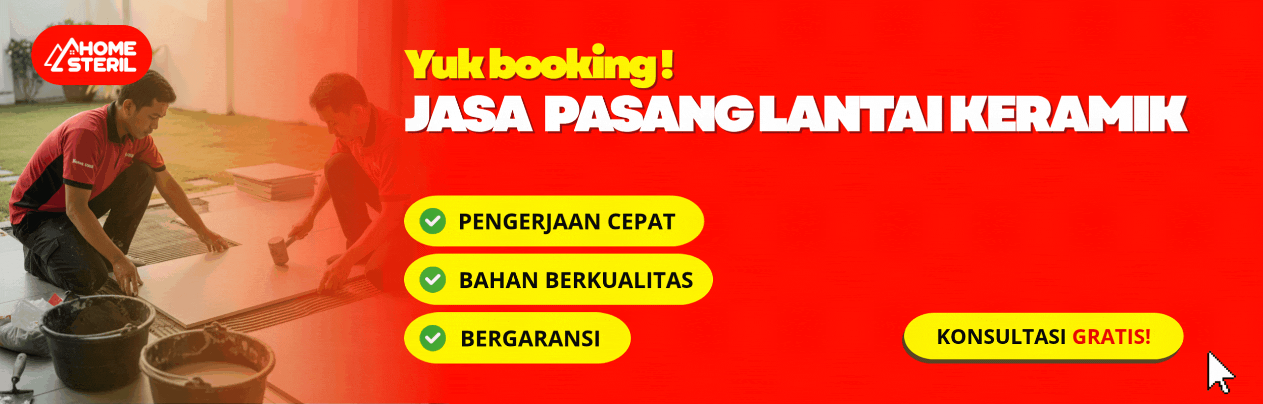 Konsultasi desain interior Home Steril