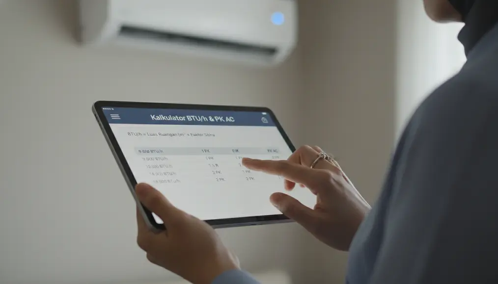 Memahami Rumus Perhitungan BTU/h dan Konversi PK AC