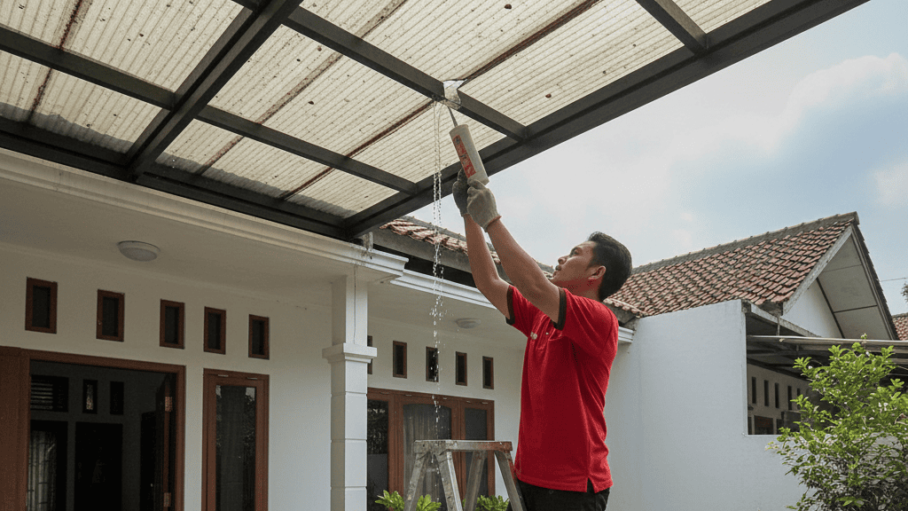 Kapan Harus Panggil Jasa Service untuk Kanopi Bocor?