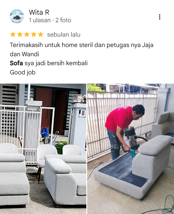 Testimoni Pelanggan Home Steril